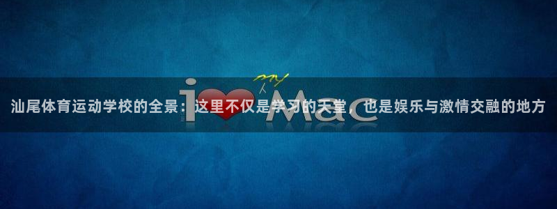 汕尾体育运动学校的全景：这里不仅是学习的天堂，也是娱乐与激情交融的地方
