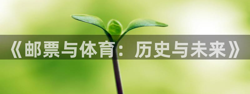 《邮票与体育：历史与未来》