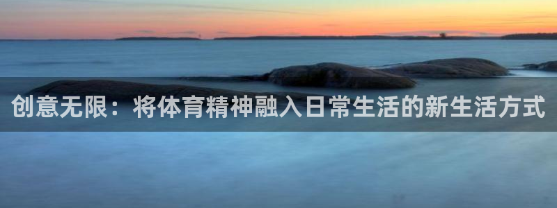 创意无限：将体育精神融入日常生活的新生活方式