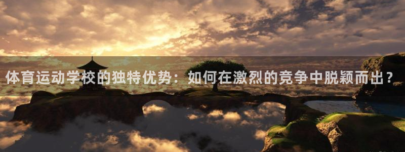 体育运动学校的独特优势：如何在激烈的竞争中脱颖而出？